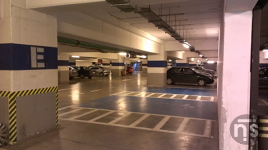Imagine 1 cu parcarea subterana de la Iulius Mall