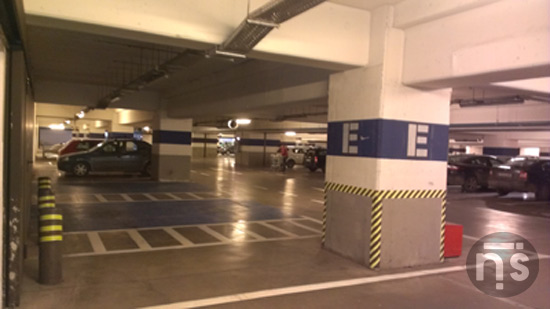Imaginea 2 de la parcarea albastra Iulius Mall Timisoara